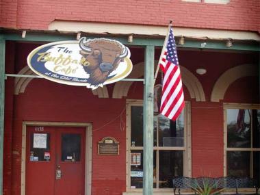 Buffalo Cafe in Plains, Georgia